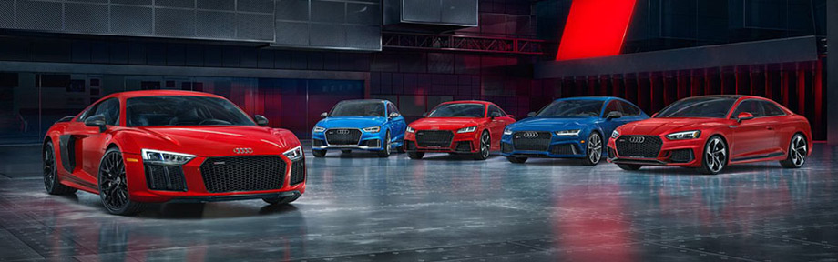 2018 Audi model lineup