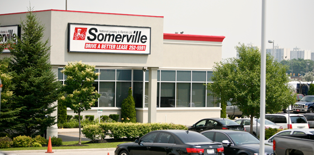 Somerville Auto dealership shot
