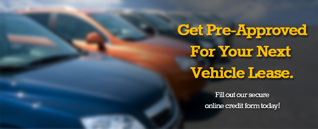 Get pre-approved for your next vehicle