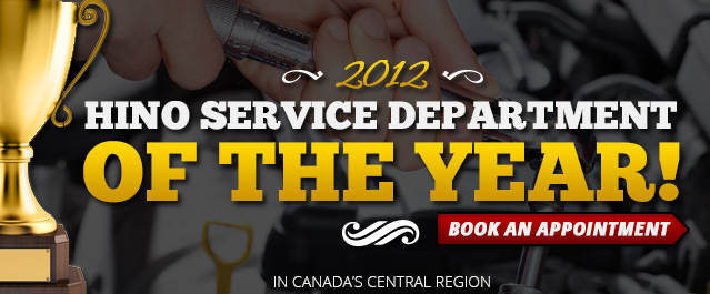 2012 Hino Service of the Year