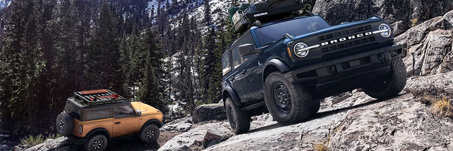 Bronco and Bronco Sport -  tough, rugged, versatile and downright cool SUVs