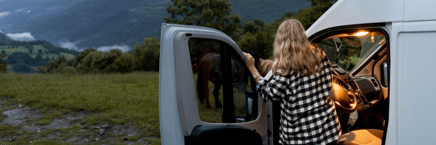 woman-in-used-camper