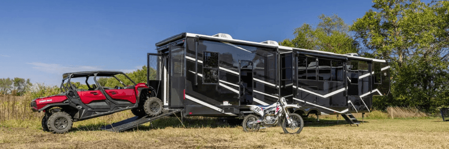 forest river toy hauler