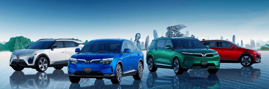 Featured Image VinFast vehicle lineup