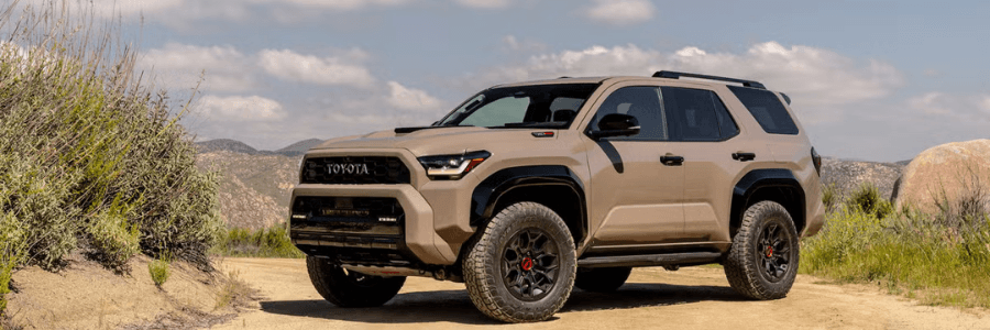 Toyota 4runner in gold