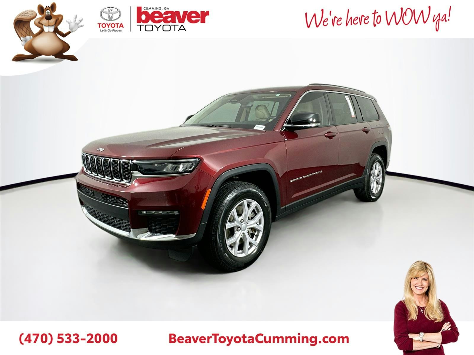 2022 Jeep Grand Cherokee L Limited (T560311) Main Image