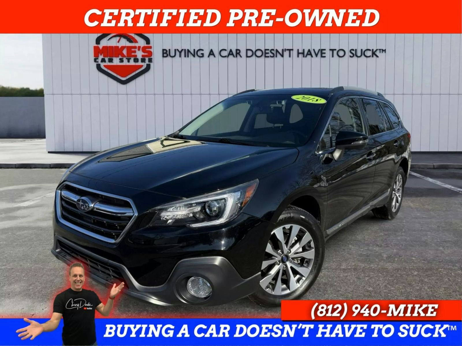 2018 Subaru Outback 3.6R Touring Wagon (P1462) Main Image