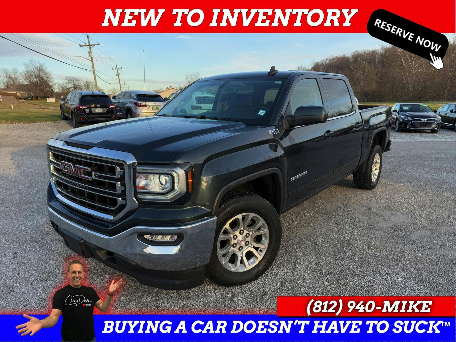 2017 GMC Sierra 1500 Crew Cab SLE Pickup 5 3/4 ft (P1506) Main Image