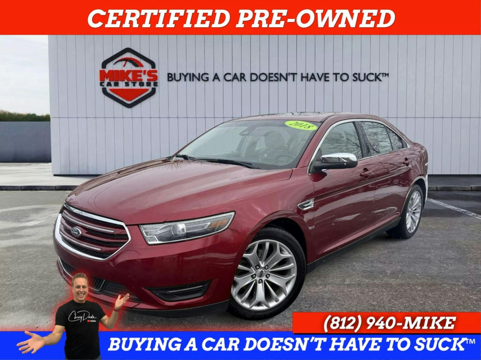 2018 Ford Taurus Limited (P1511) Main Image