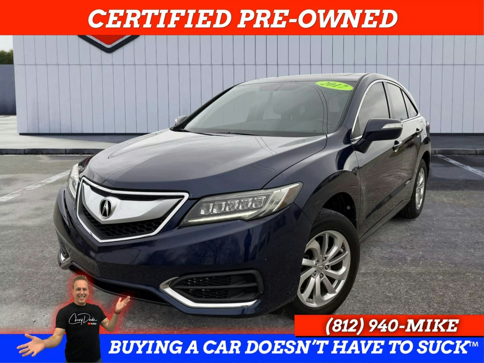 2017 Acura RDX Sport Utility (P1514A) Main Image