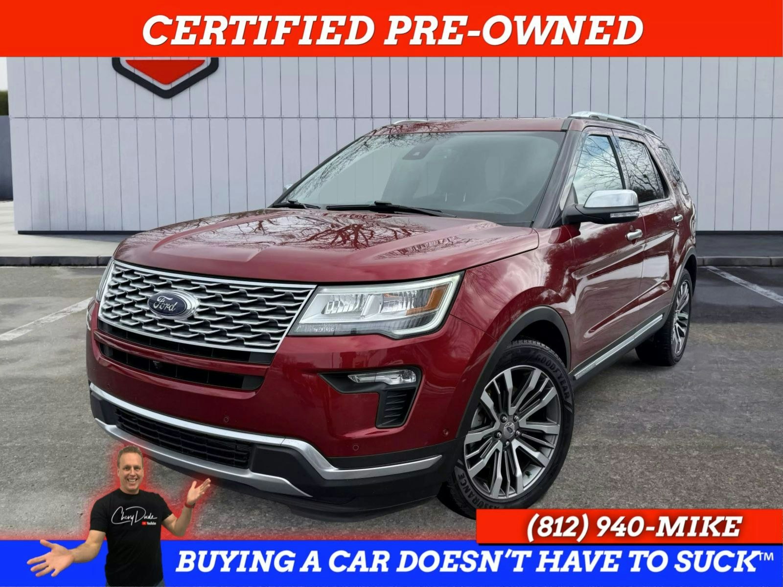 2018 Ford Explorer Platinum (P1522) Main Image