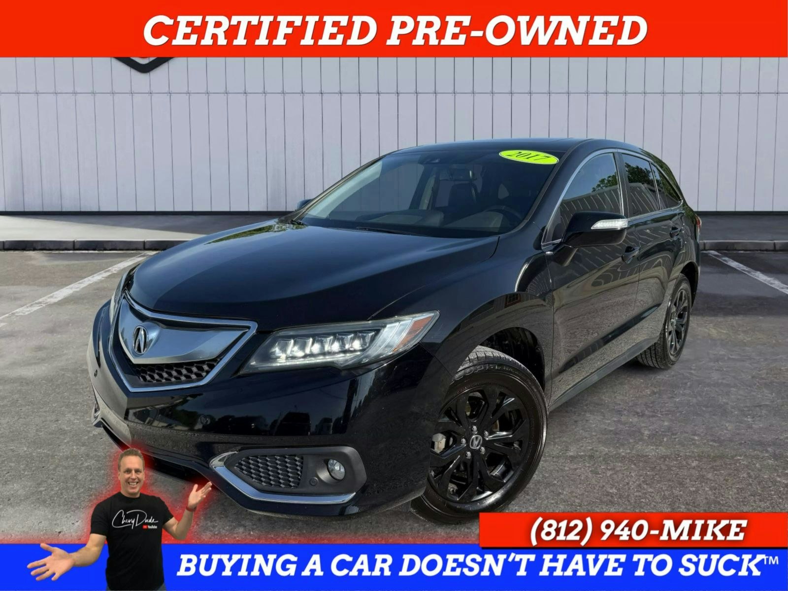 2017 Acura RDX Sport Utility (P1562) Main Image