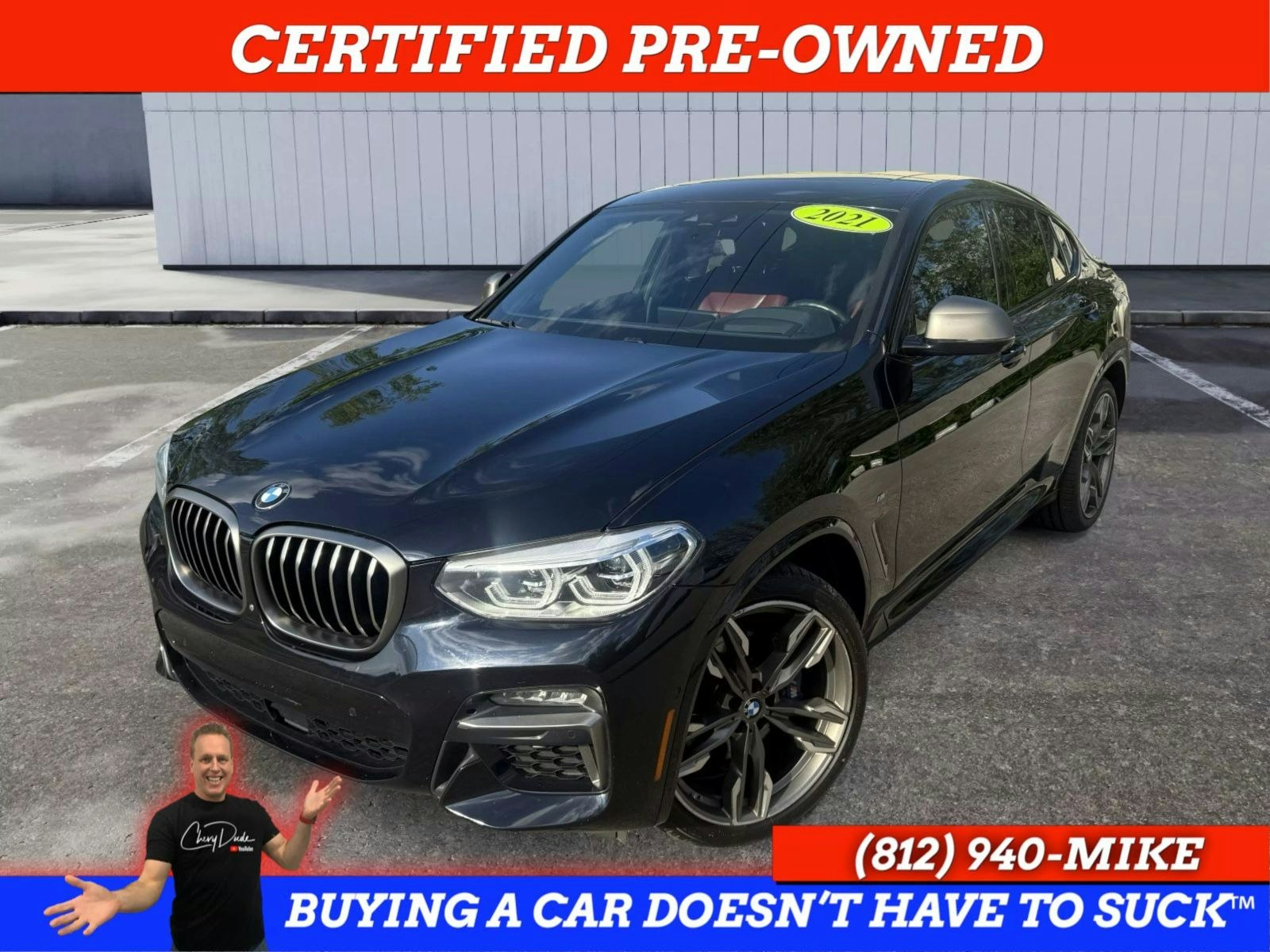 2021 BMW X4 M40i (P1572) Main Image
