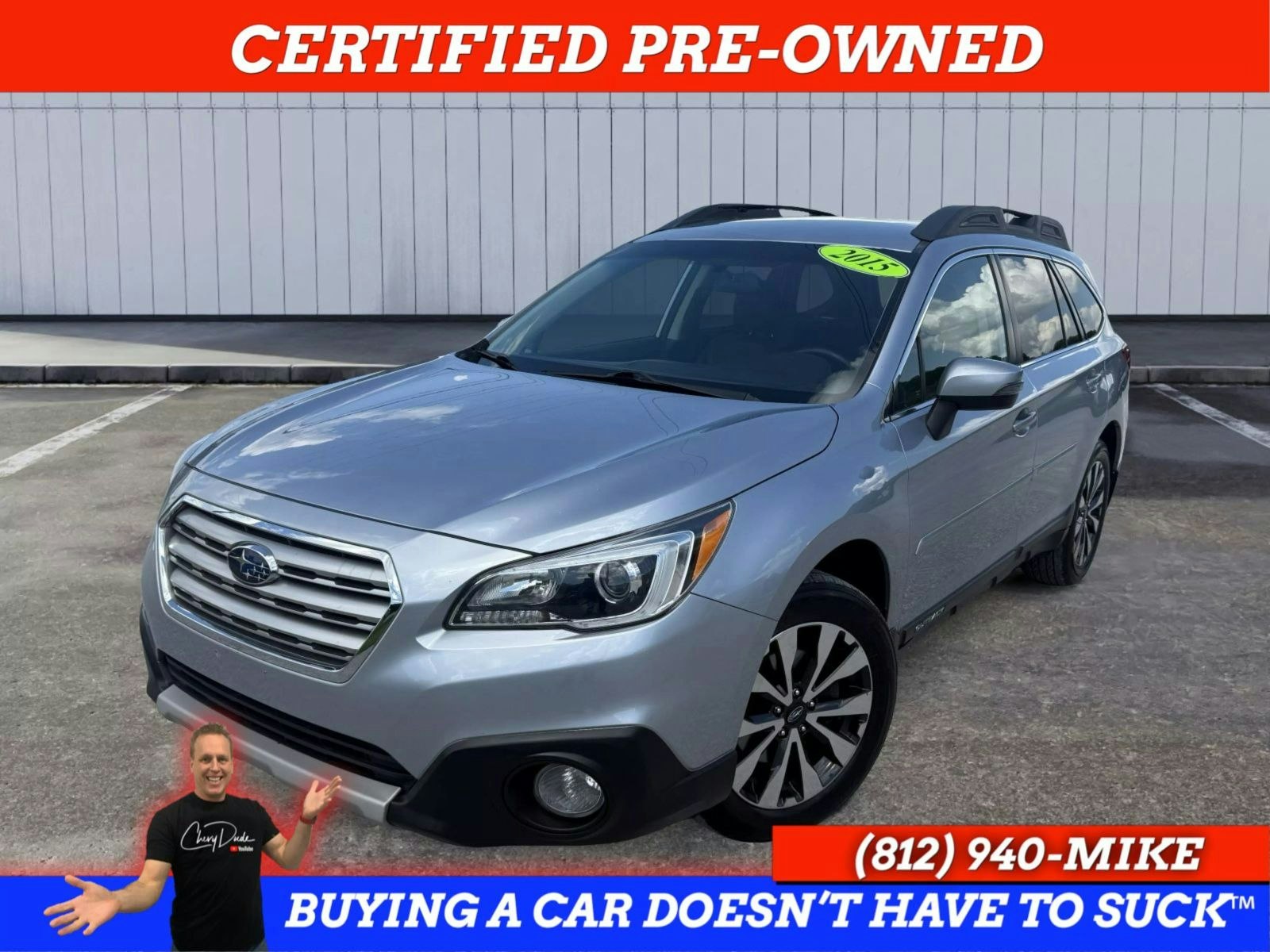 2015 Subaru Outback 2.5i Limited Wagon (P1571) Main Image