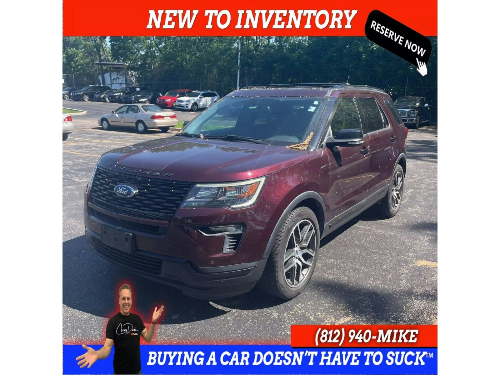 2019 Ford Explorer Sport SUV (P1598) Main Image