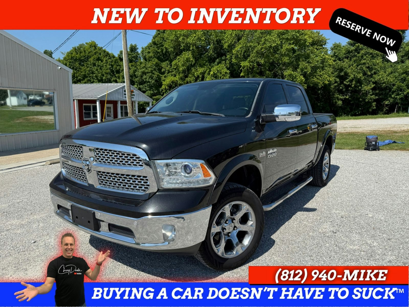 2017 Ram 1500 Crew Cab Laramie Pickup 5 1/2 ft (P1602) Main Image