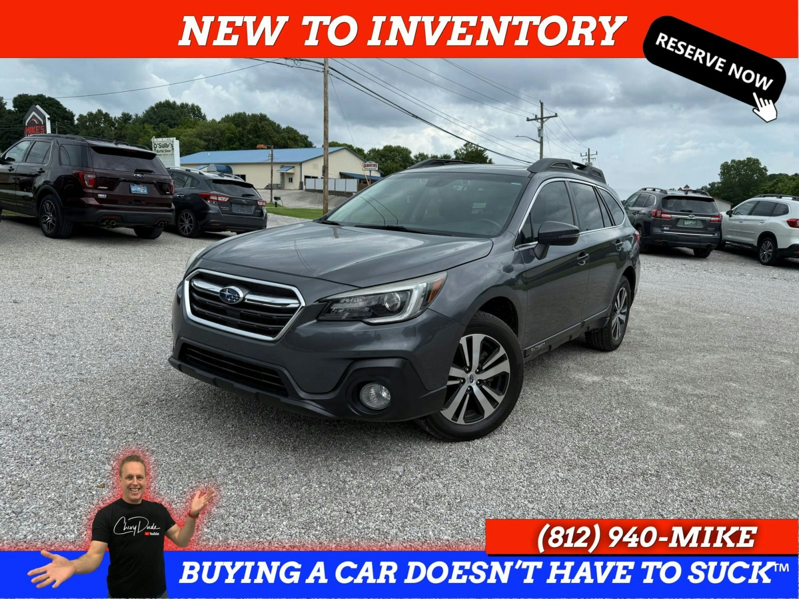 2018 Subaru Outback 2.5i Limited Wagon (P1610) Main Image