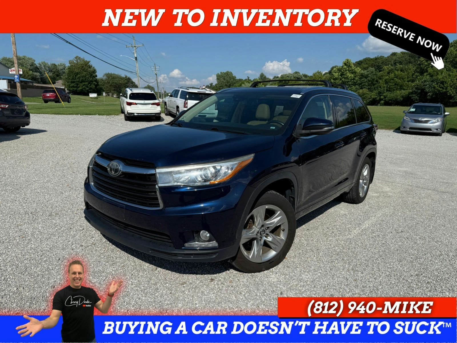 2016 Toyota Highlander Limited Platinum (P1611) Main Image