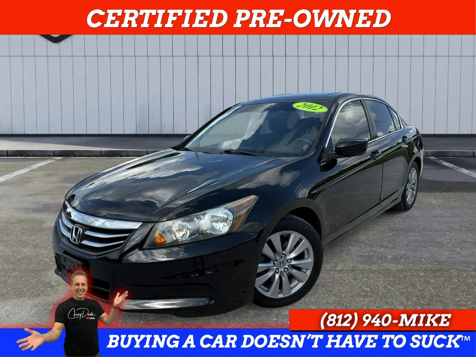 2012 Honda Accord EX-L (P1620) Main Image
