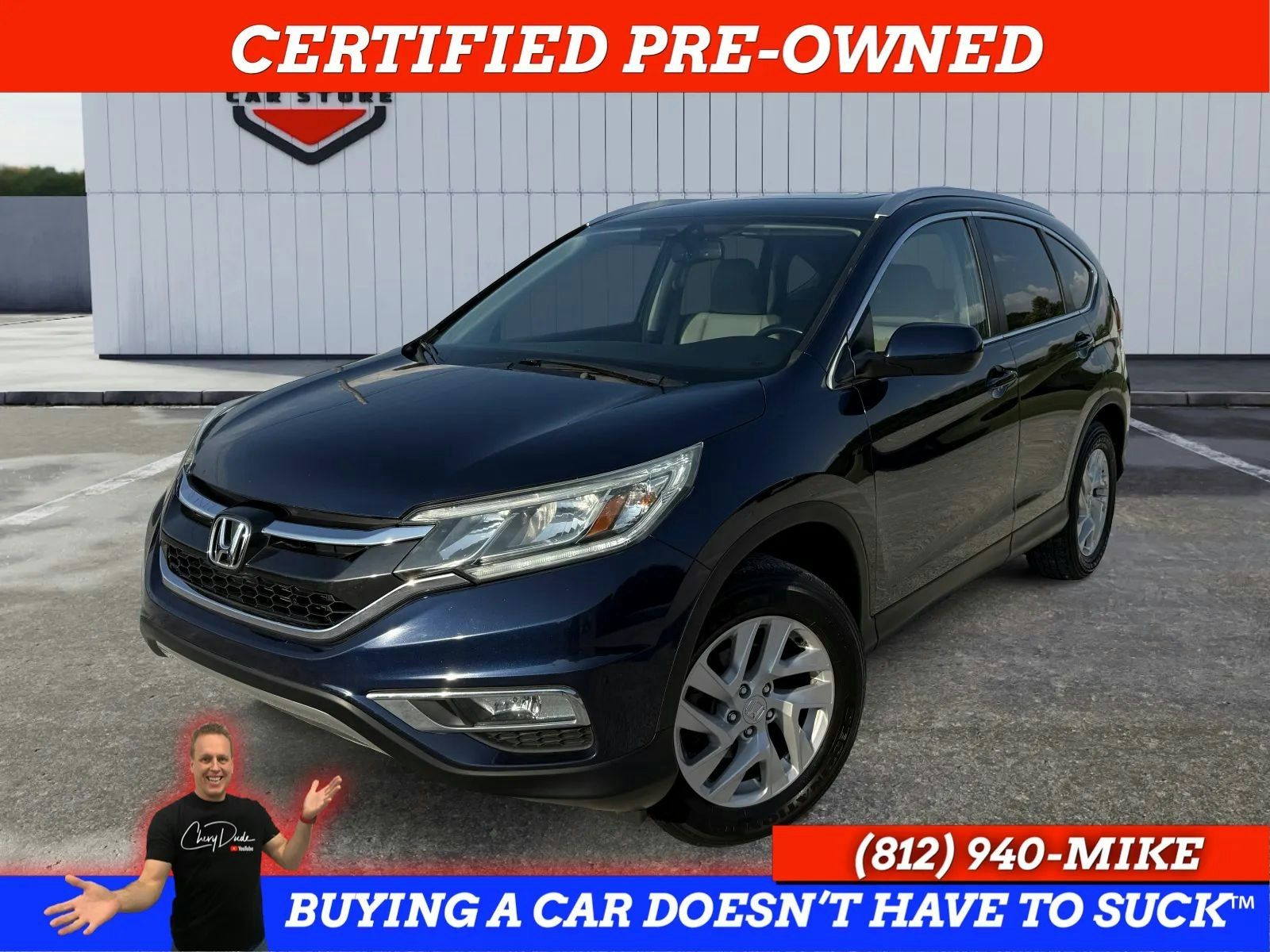 2015 Honda CR-V EX-L (P1588) Main Image