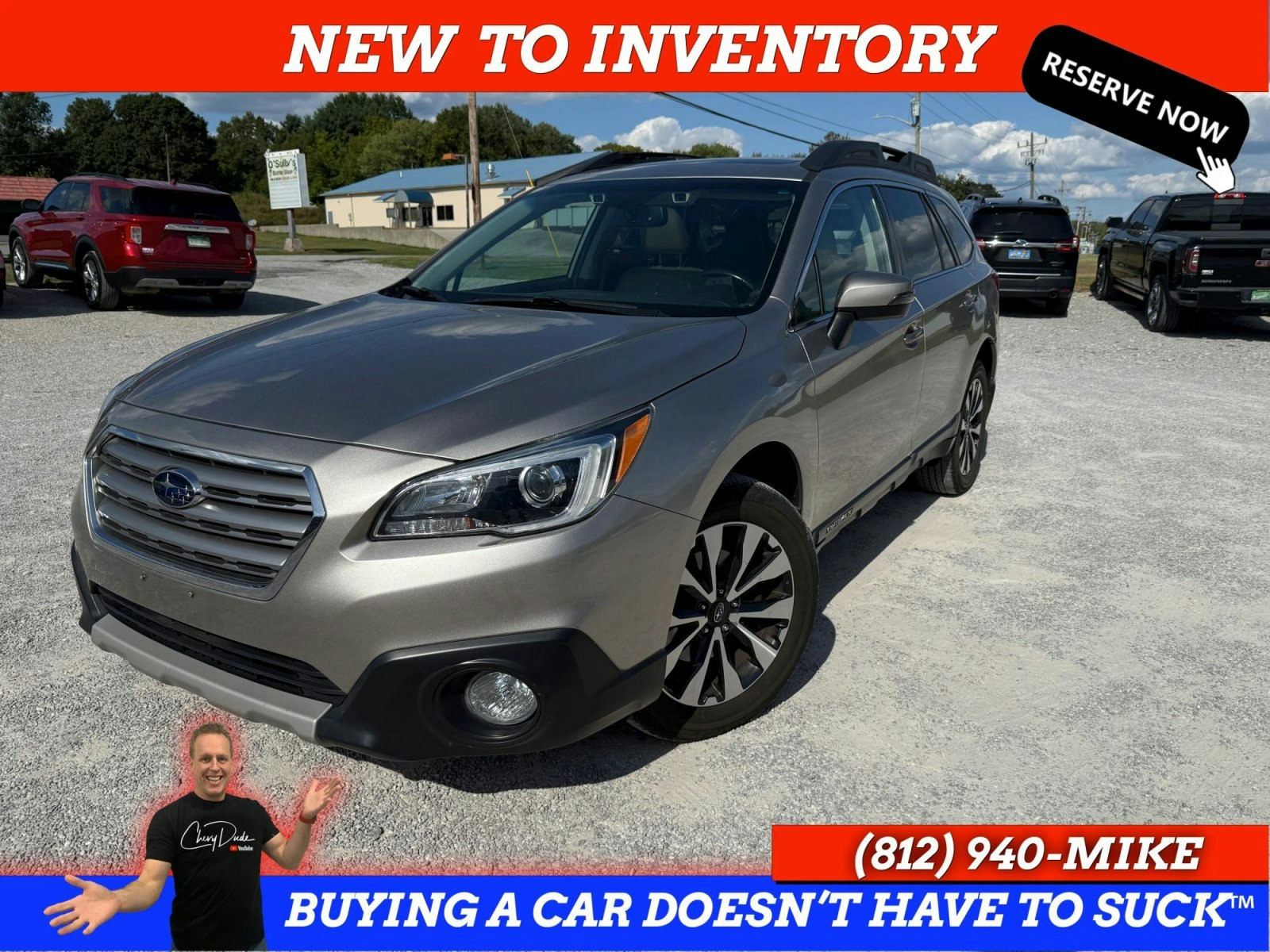 2015 Subaru Outback 2.5i Limited Wagon (P1635) Main Image