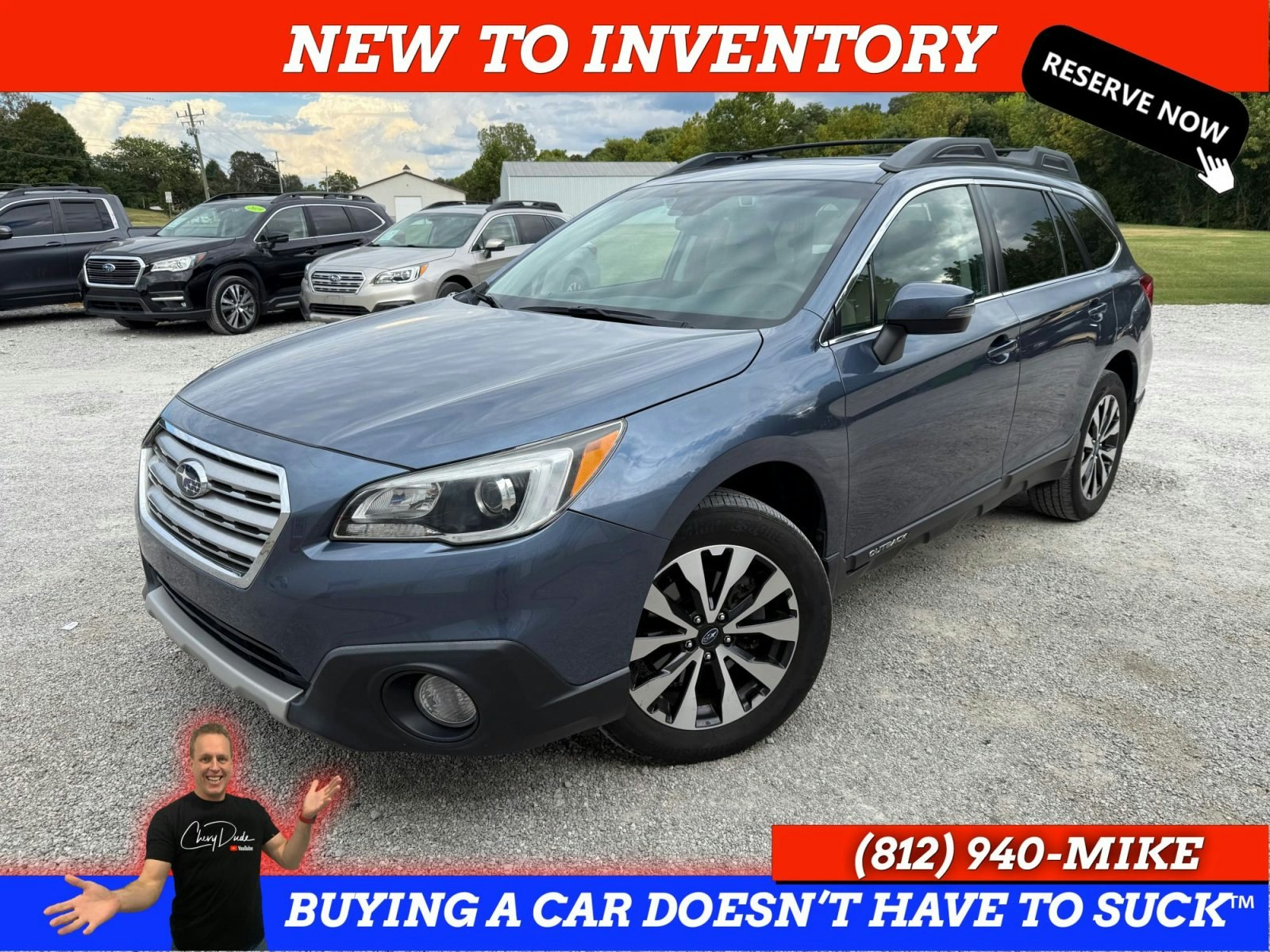 2017 Subaru Outback 2.5i Limited Wagon (P1639) Main Image