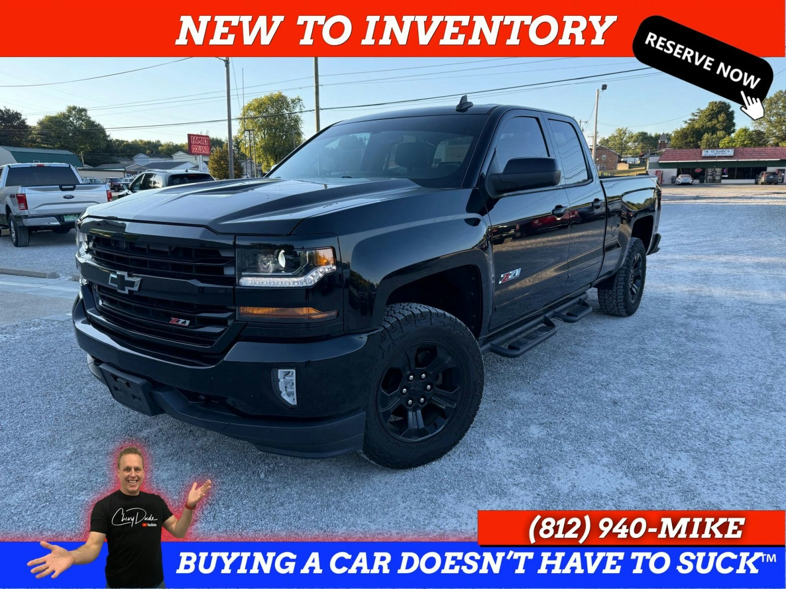 2017 Chevrolet Silverado 1500 Double Cab Z71 LT Pickup 6 1/2 ft (P1626A) Main Image