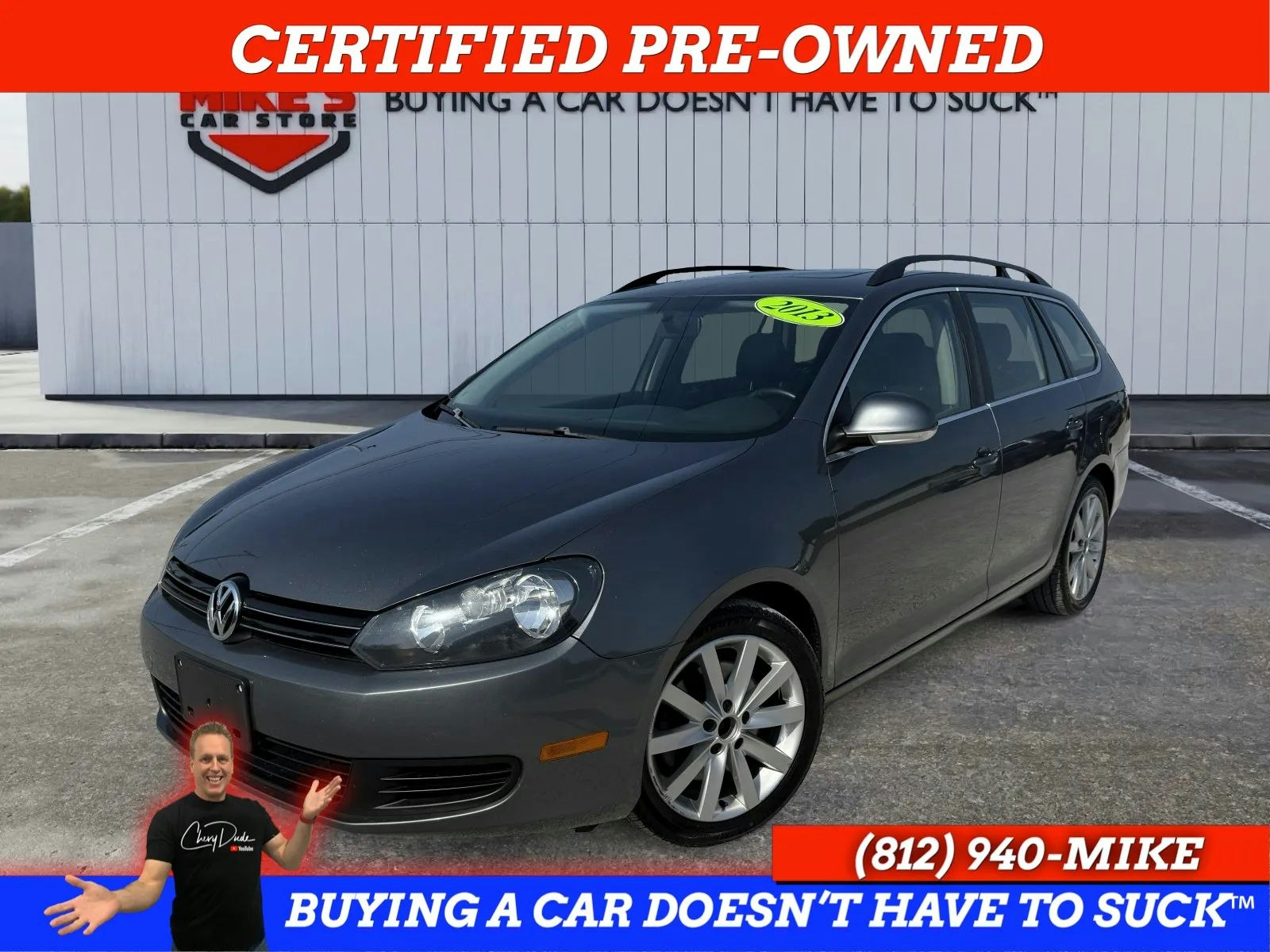 2013 Volkswagen Jetta SportWagen 2.0L TDI Sport Wagon (P1635A) Main Image