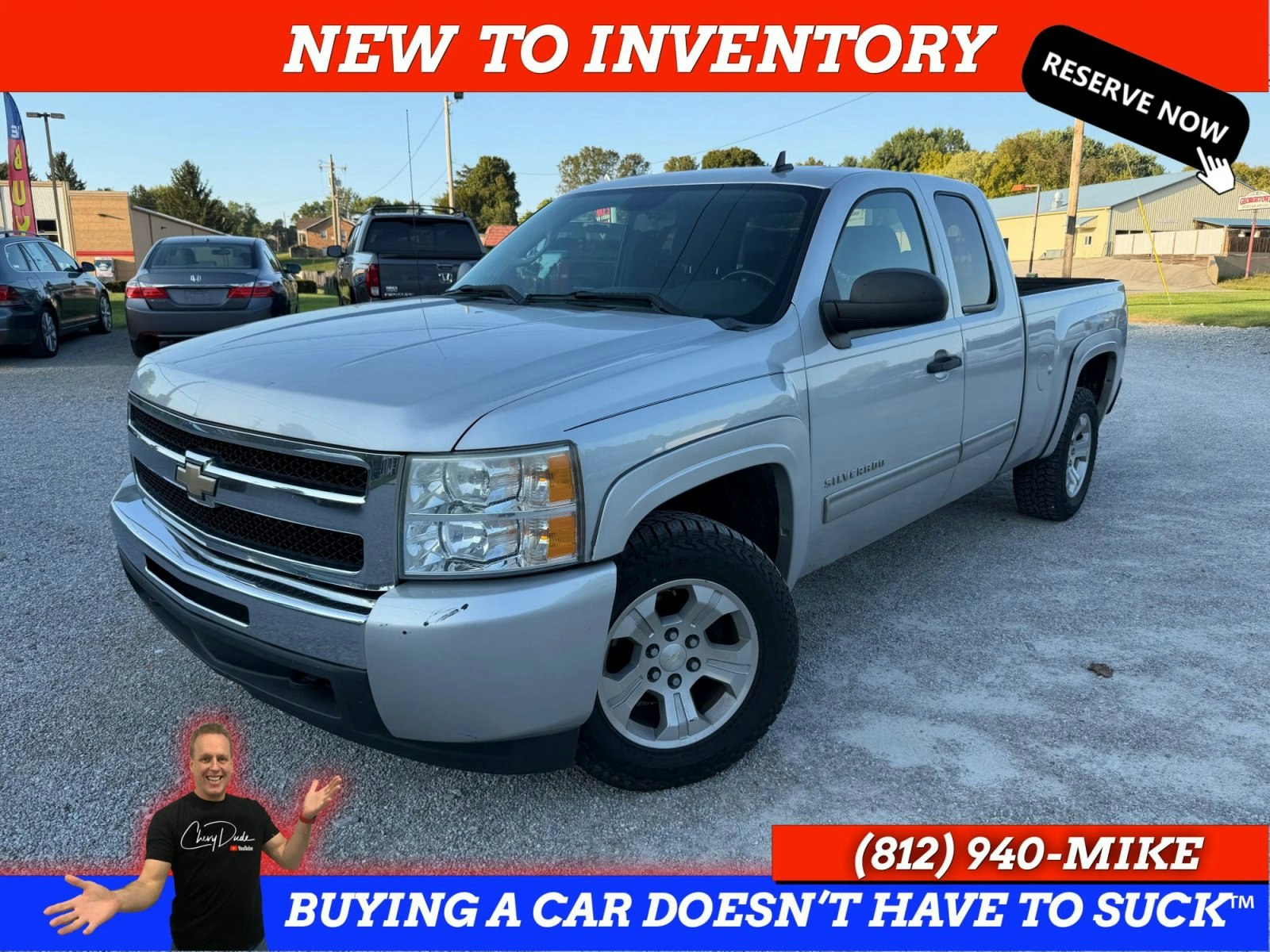 2010 Chevrolet Silverado 1500 Extended Cab LT Pickup 6 1/2 ft (P1650A) Main Image