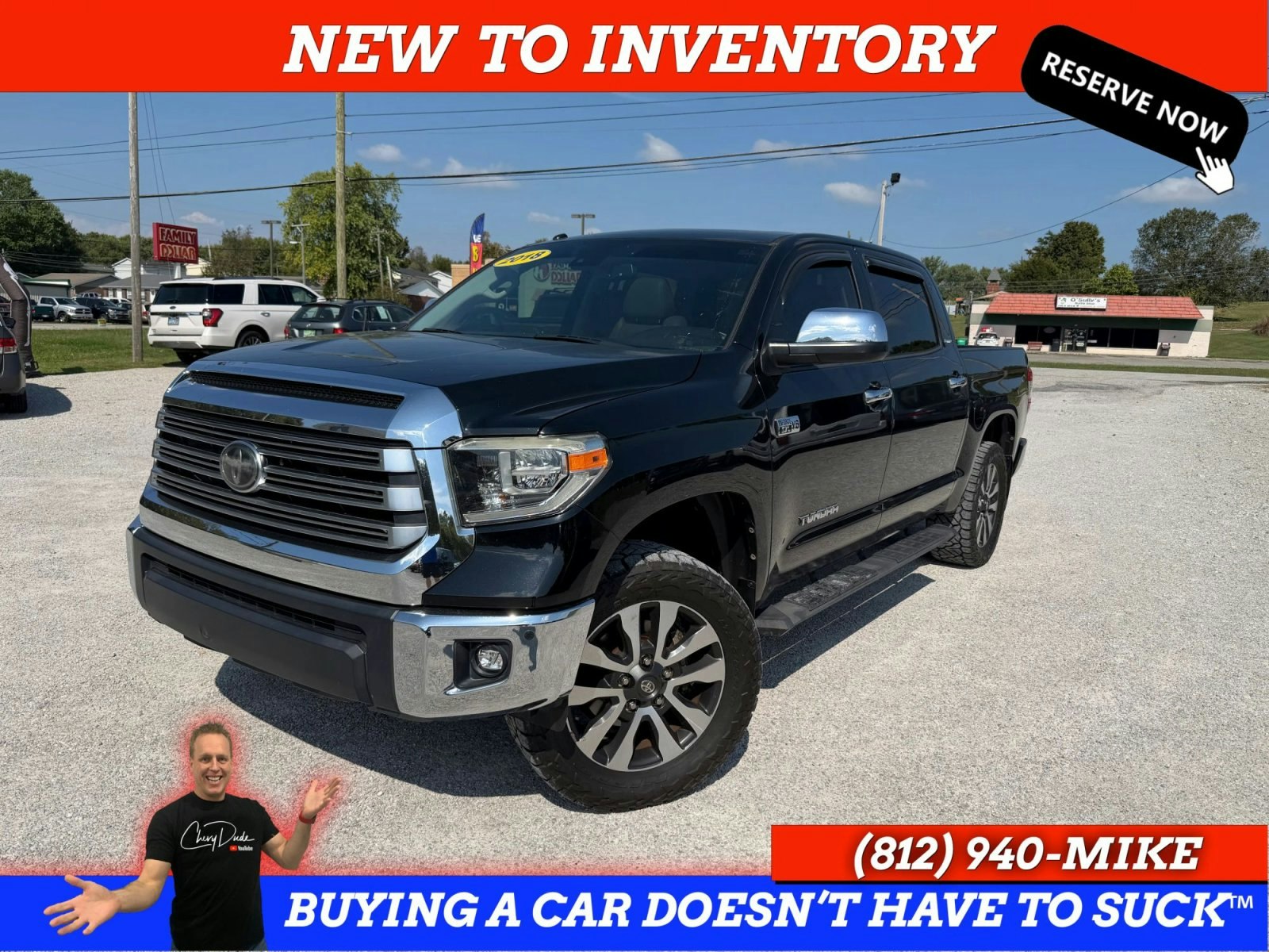 2018 Toyota Tundra CrewMax Limited Pickup 5 1/2 ft (P1658) Main Image