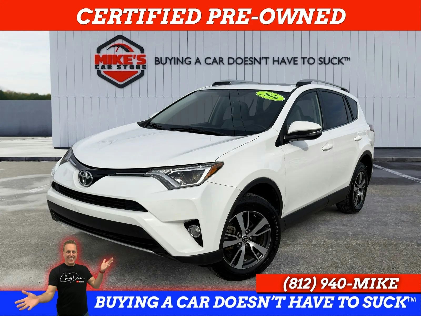 2016 Toyota RAV4 XLE (P1665) Main Image