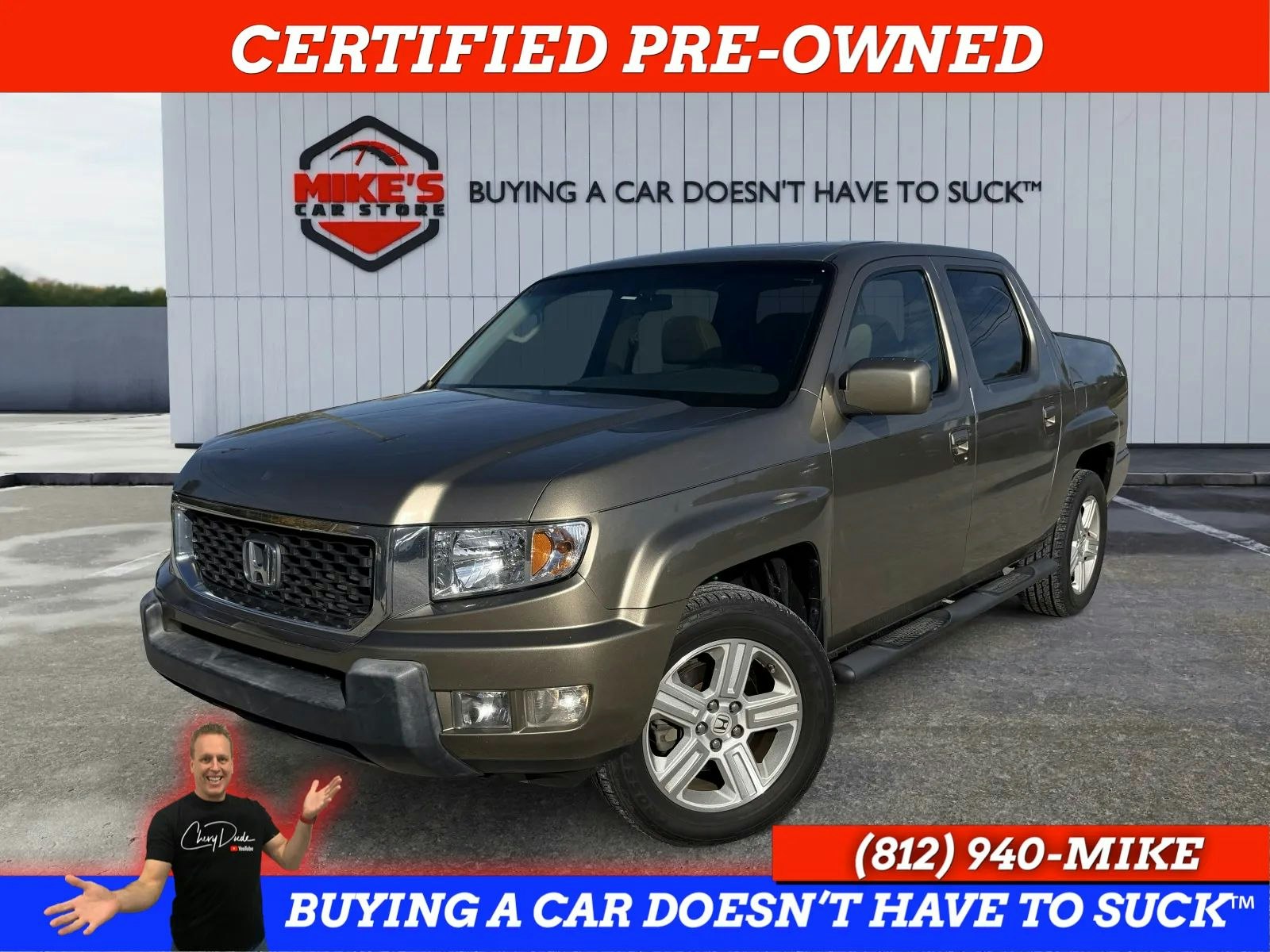 2011 Honda Ridgeline RTL Pickup 5 ft (P1675) Main Image