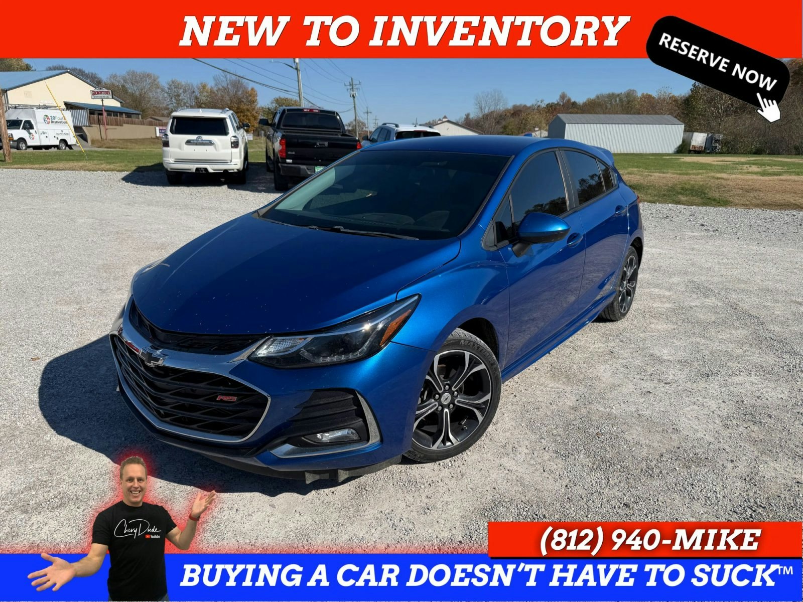 2019 Chevrolet Cruze LT Hatchback (P1648B) Main Image