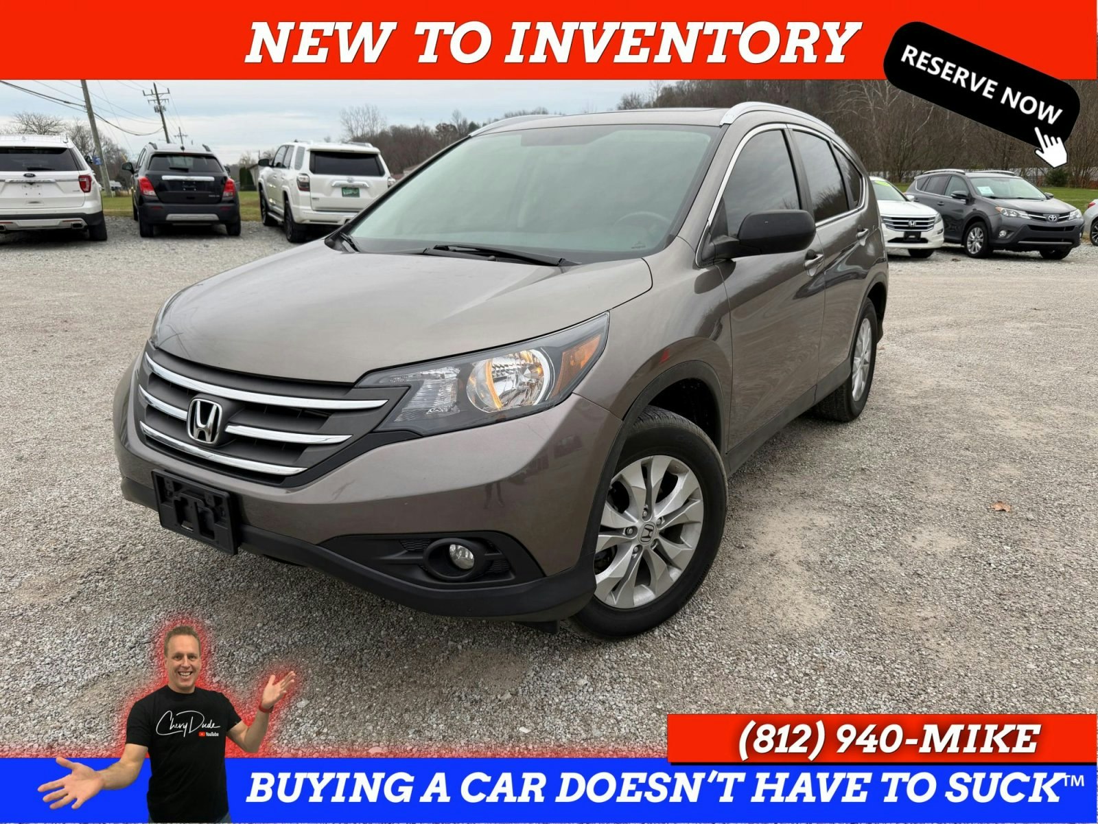 2012 Honda CR-V EX-L (P1688) Main Image