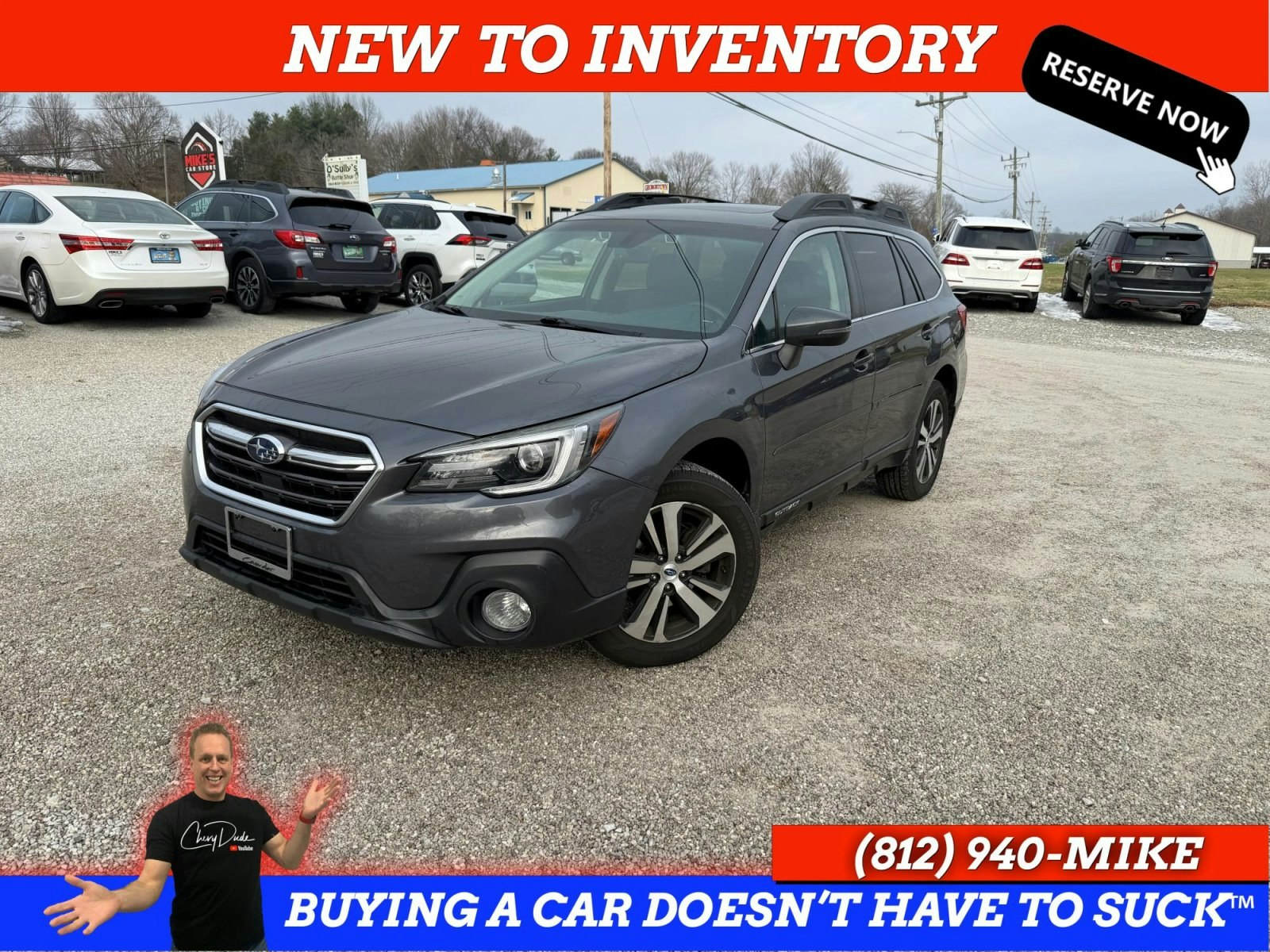 2018 Subaru Outback 2.5i Limited Wagon (P1691) Main Image