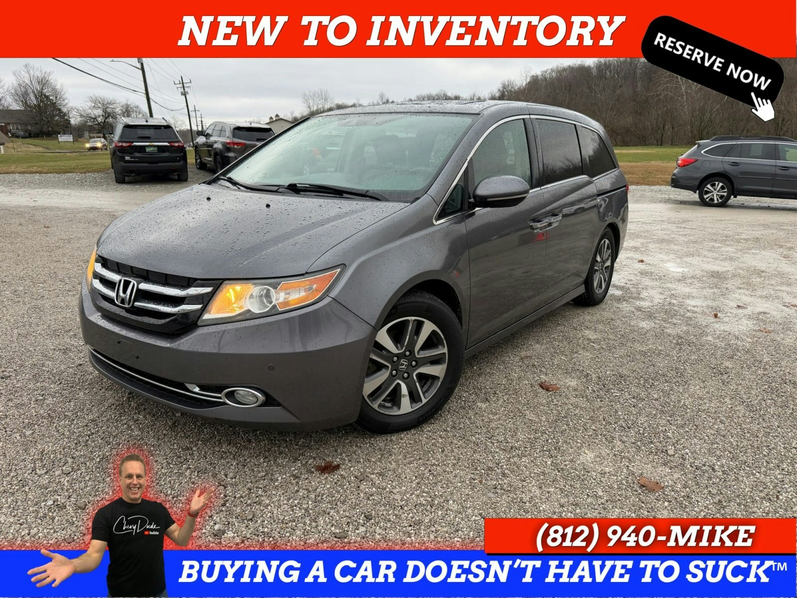 2014 Honda Odyssey Touring Minivan (P1694) Main Image