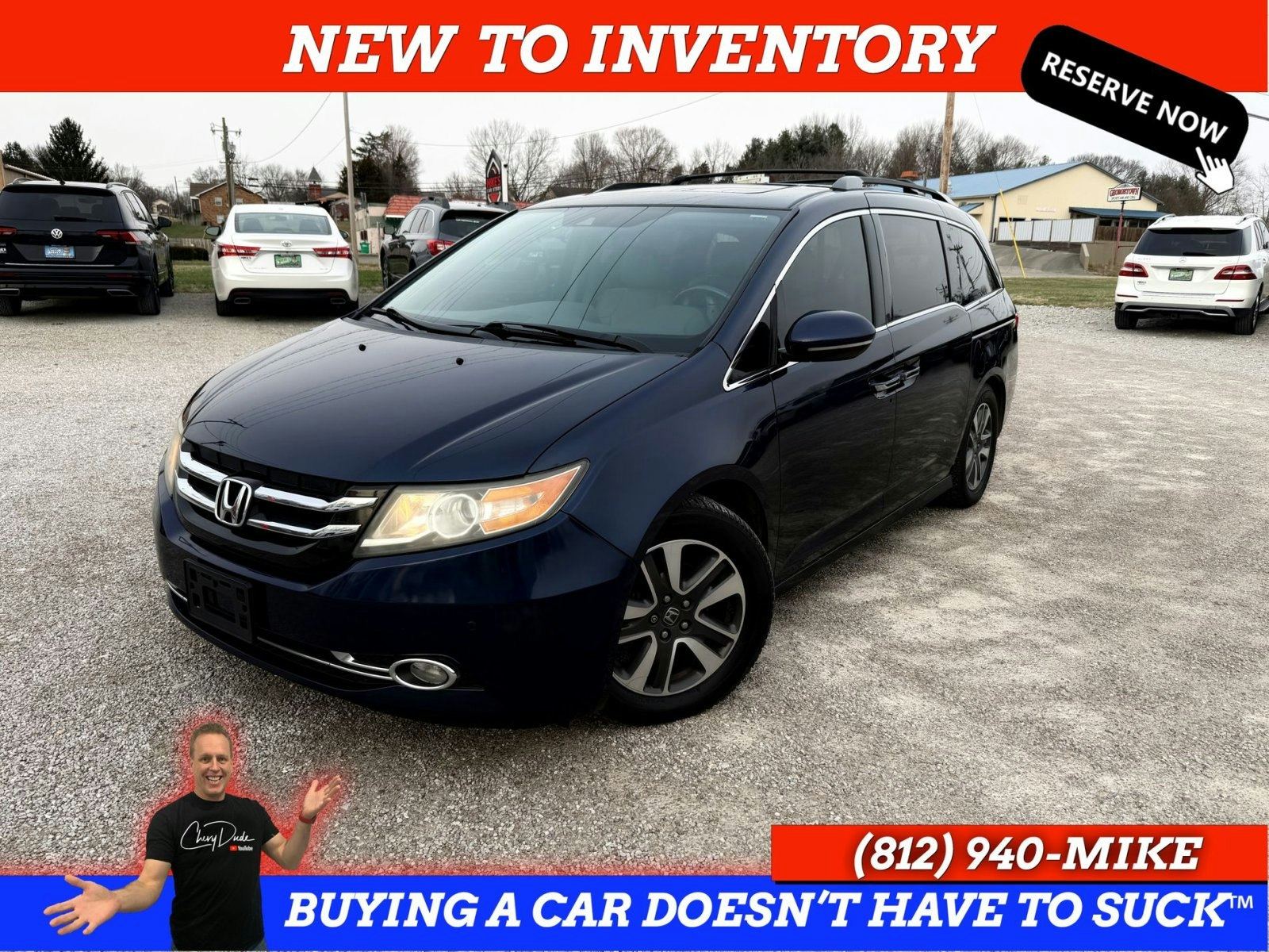 2014 Honda Odyssey Touring Elite (1702) Main Image