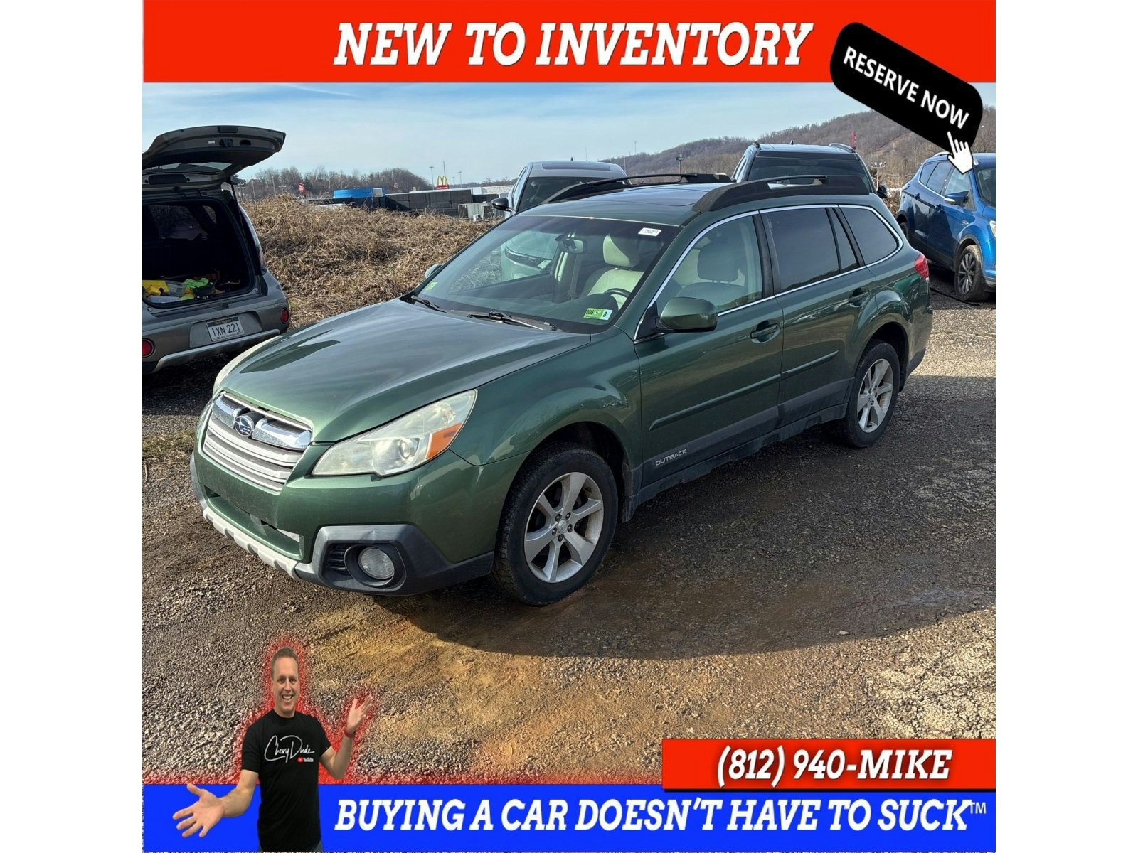 2013 Subaru Outback 2.5i (1707) Main Image