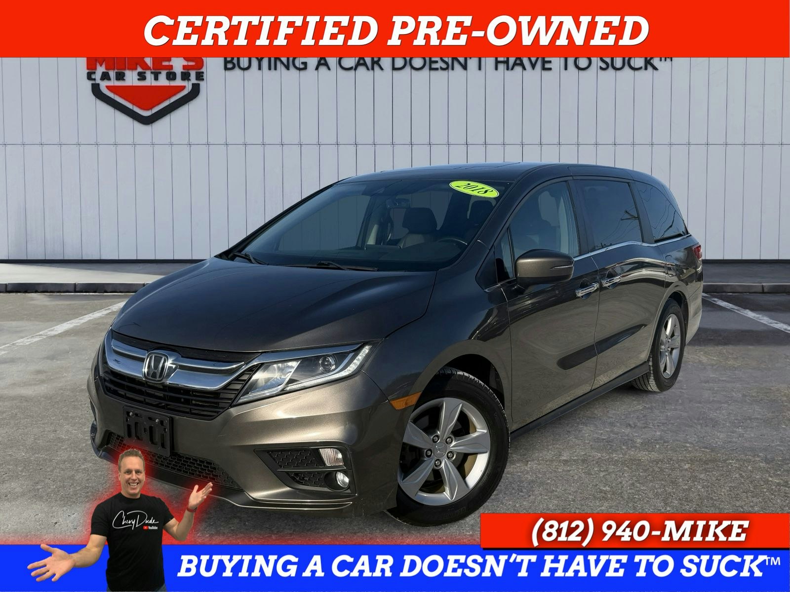 2018 Honda Odyssey EX-L (1708) Main Image