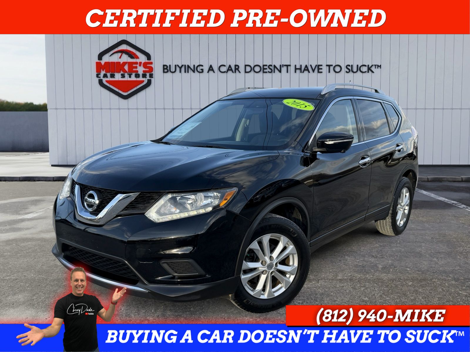 2015 Nissan Rogue SV (1714A) Main Image