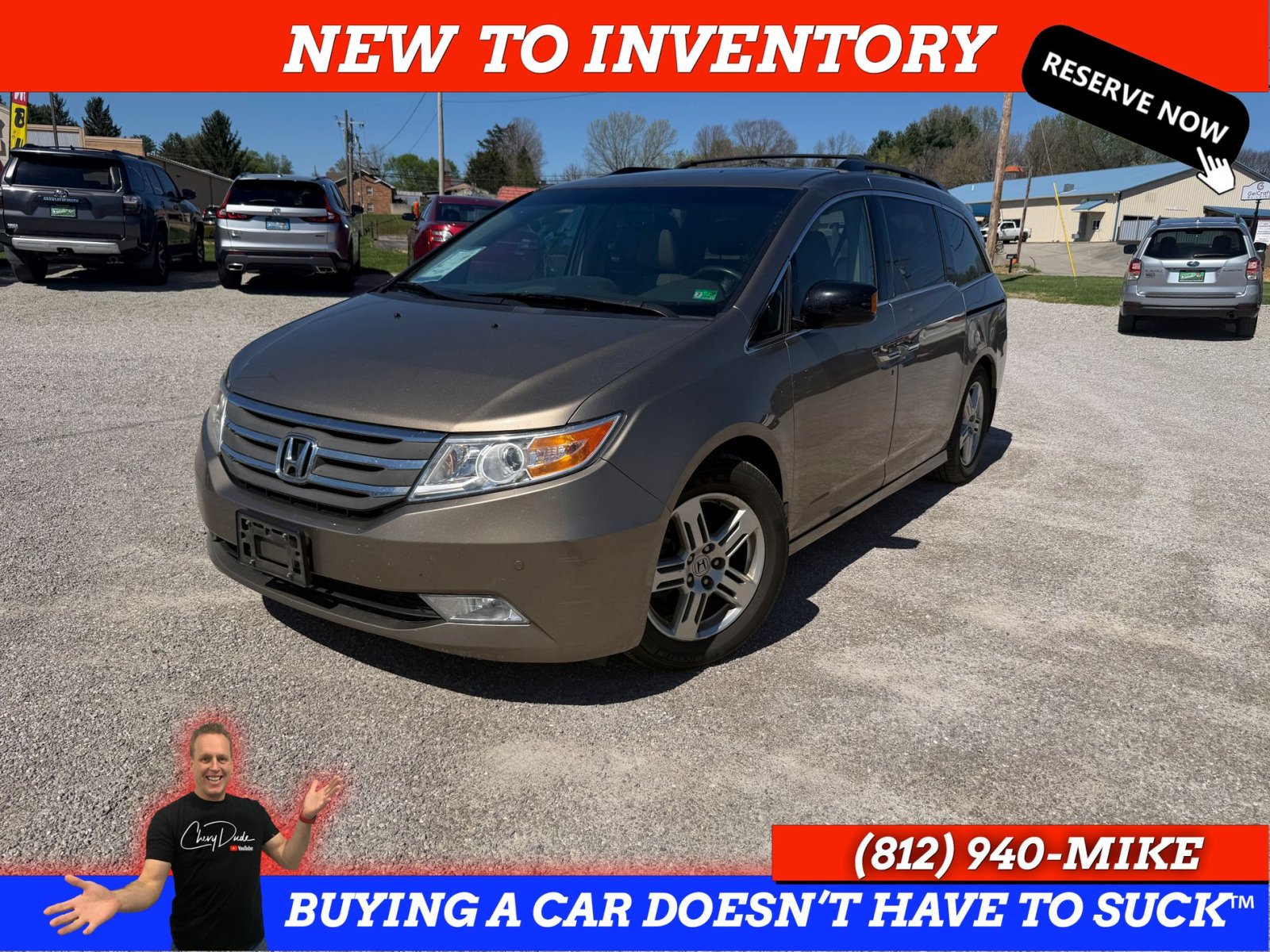 2012 Honda Odyssey Touring (1756) Main Image