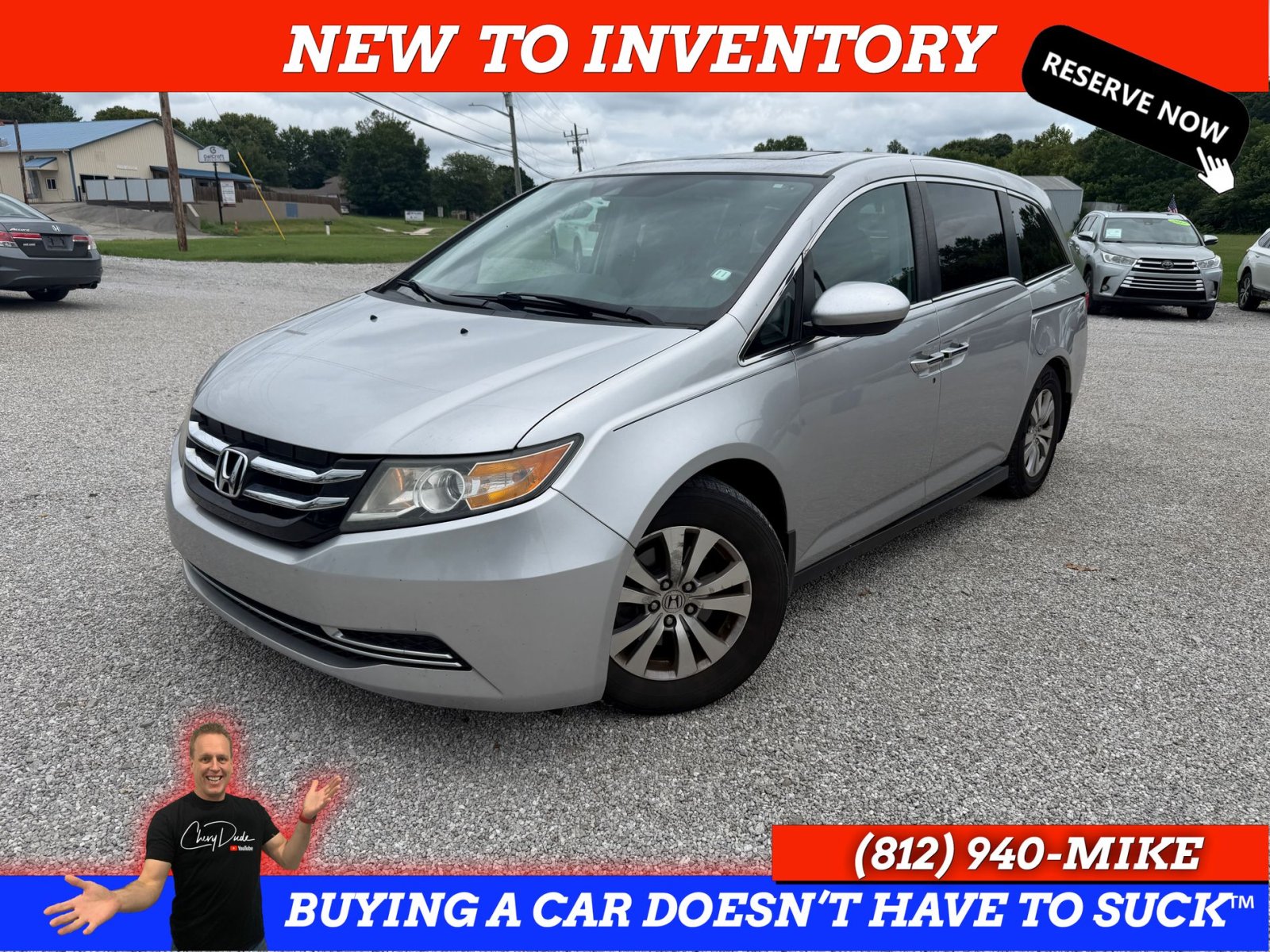 2015 Honda Odyssey EX-L (1826) Main Image