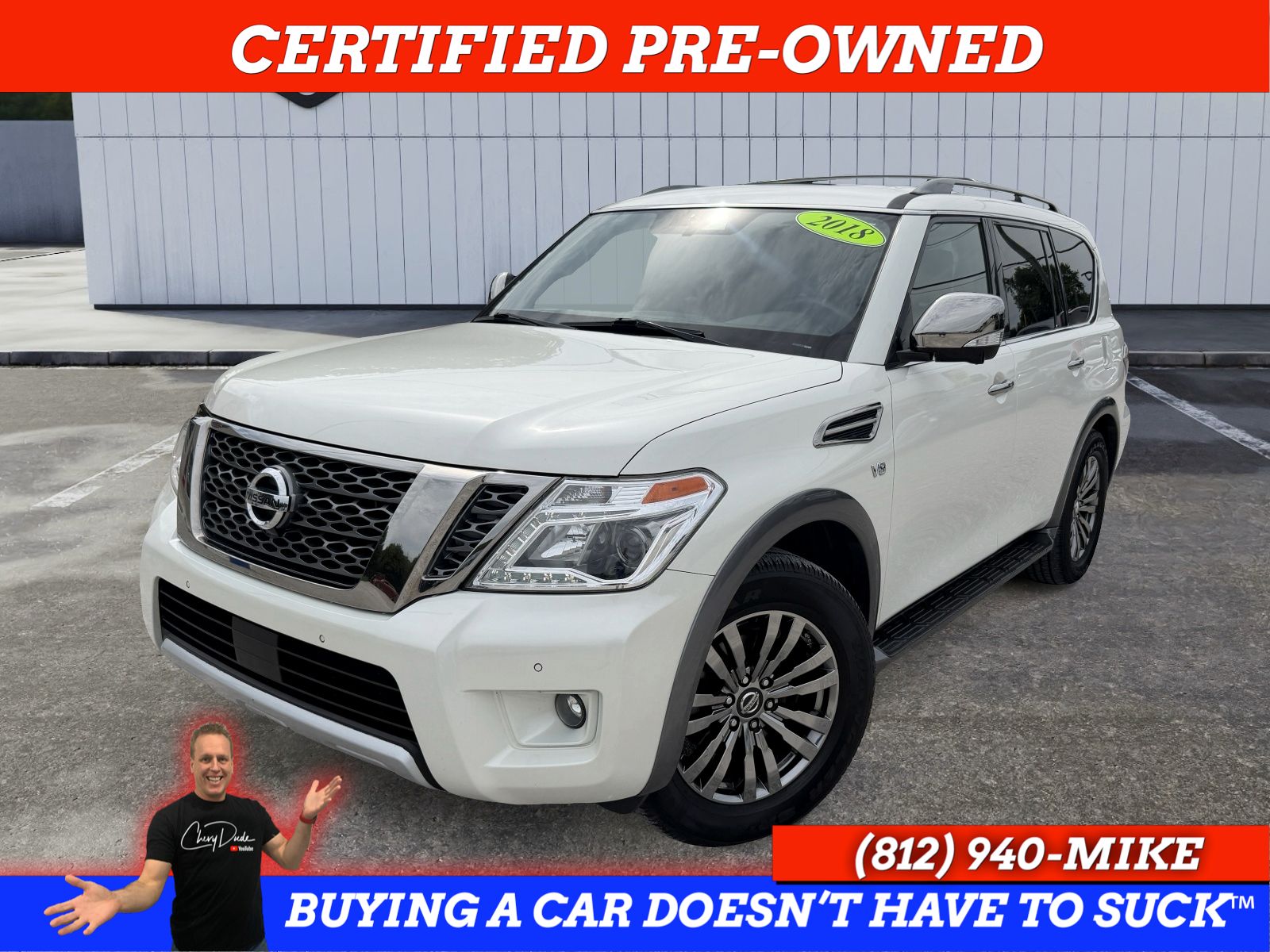2018 Nissan Armada Platinum (1828) Main Image