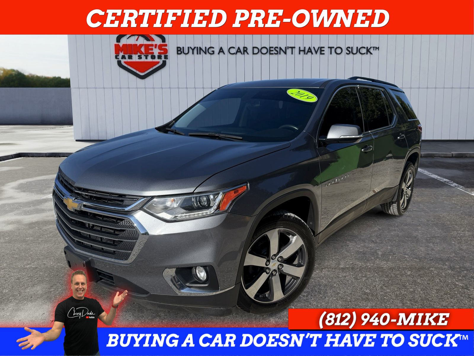 2019 Chevrolet Traverse 3LT (1850) Main Image