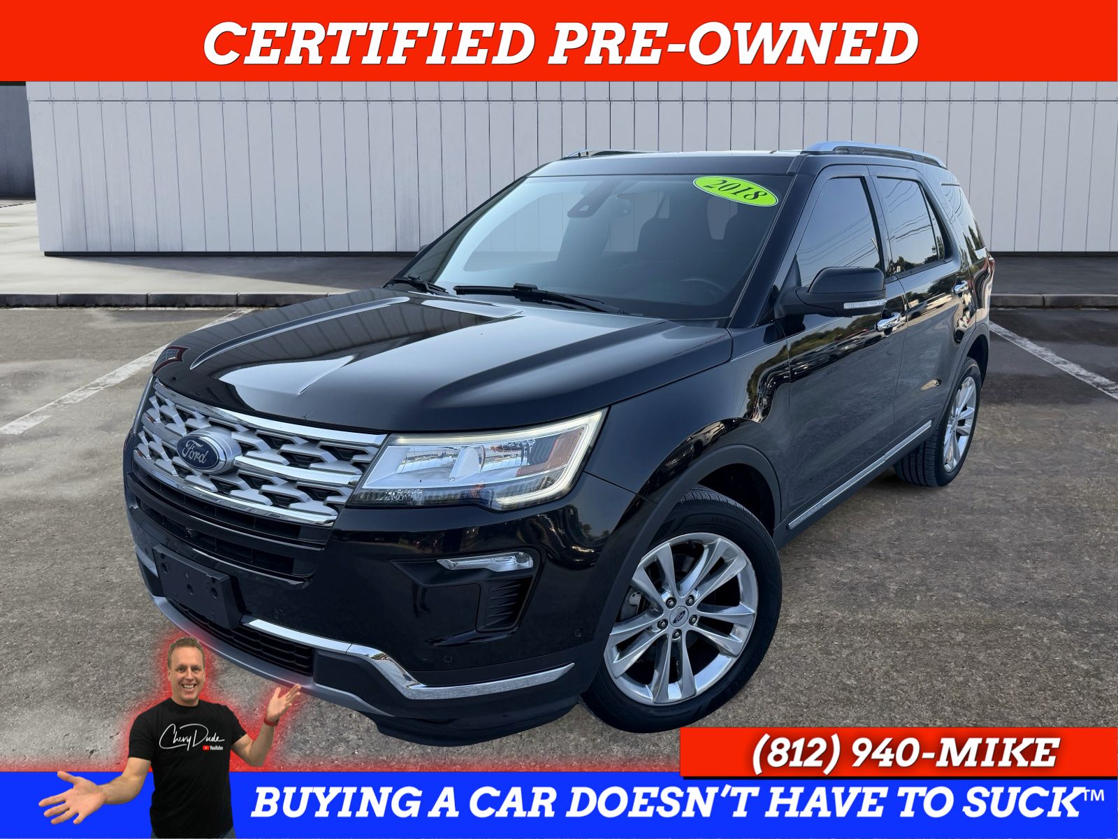 2018 Ford Explorer Limited (1828A) Main Image