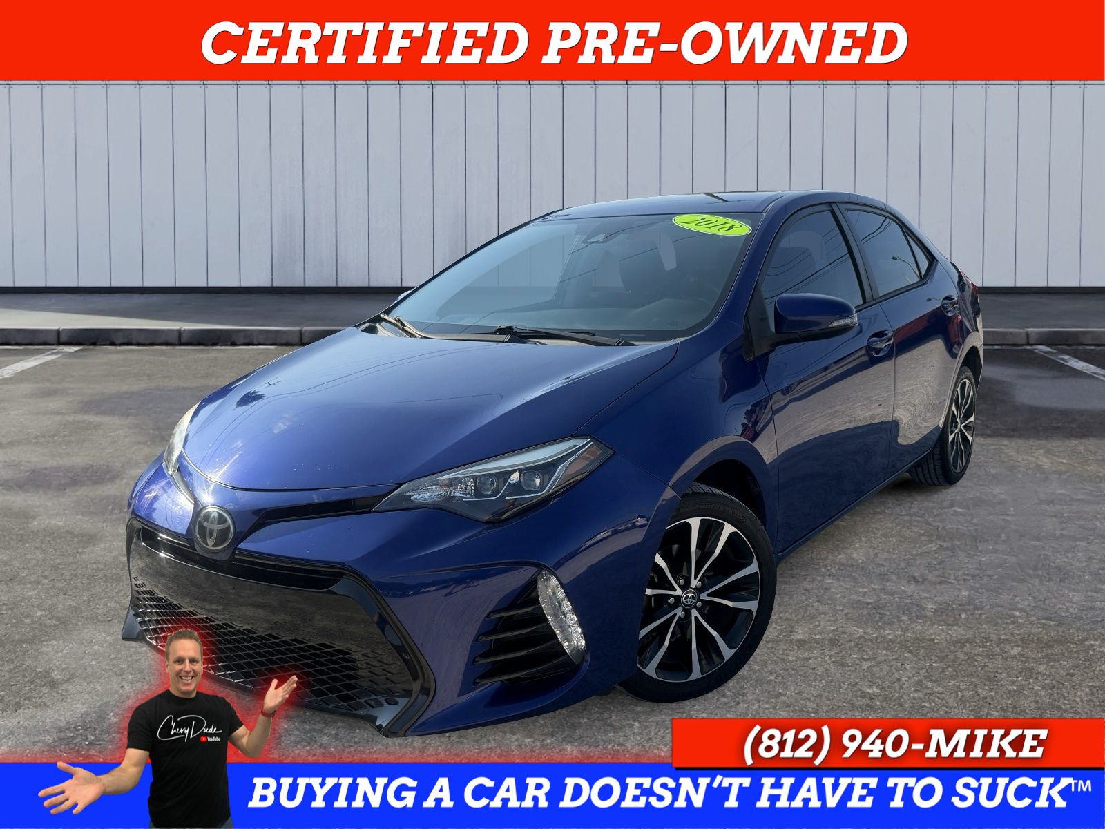 2018 Toyota Corolla SE (1854) Main Image