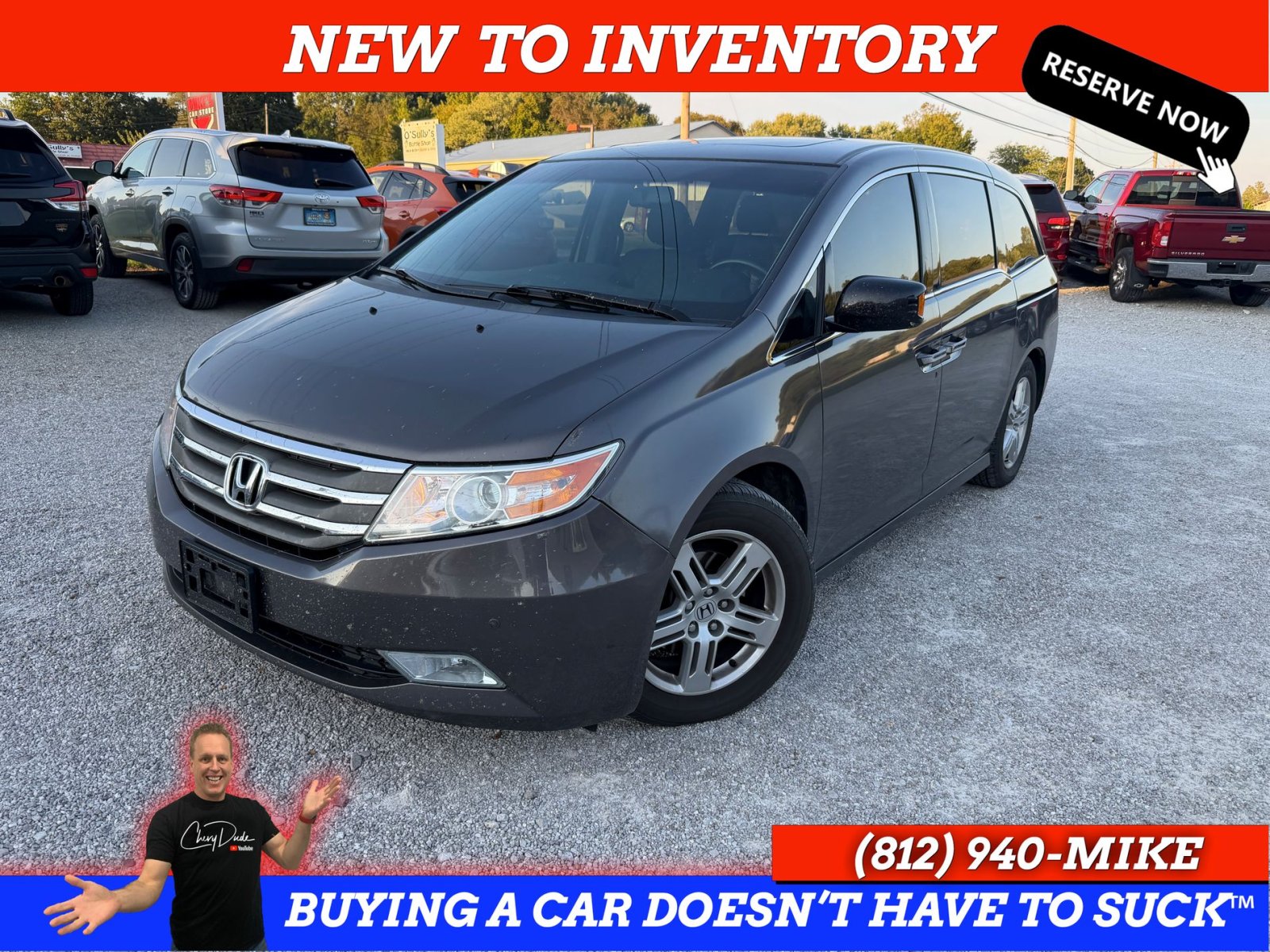 2012 Honda Odyssey Touring Elite (1796B) Main Image