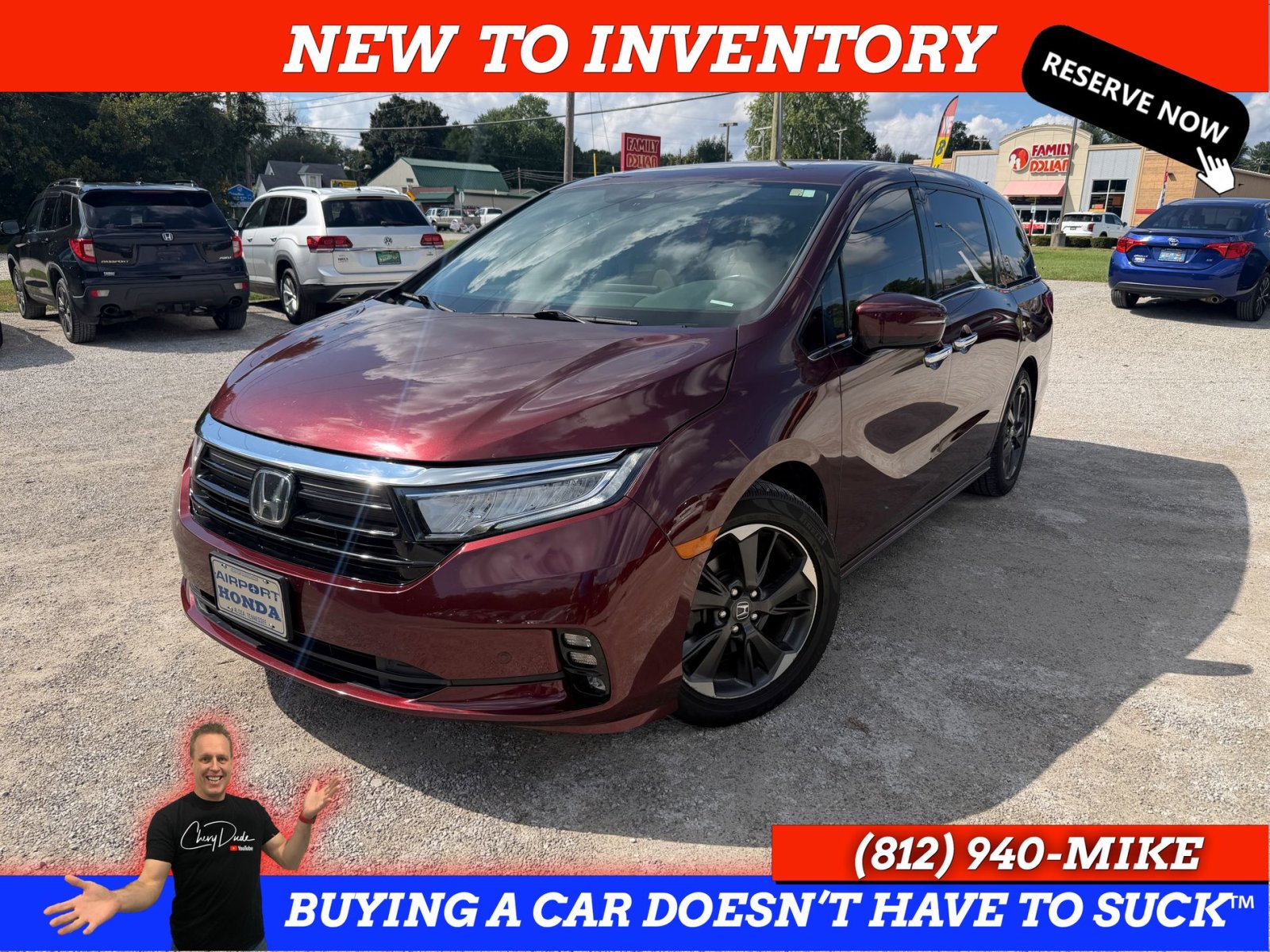 2021 Honda Odyssey Elite (1836A) Main Image