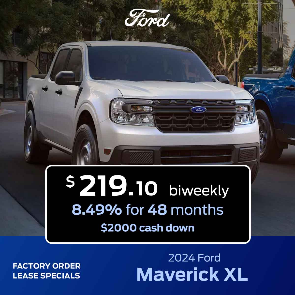 Maverick XL Ford Lease Special