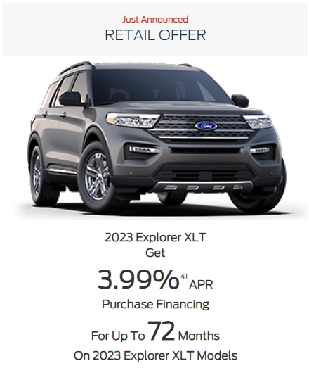 Ford Offers and Incentives